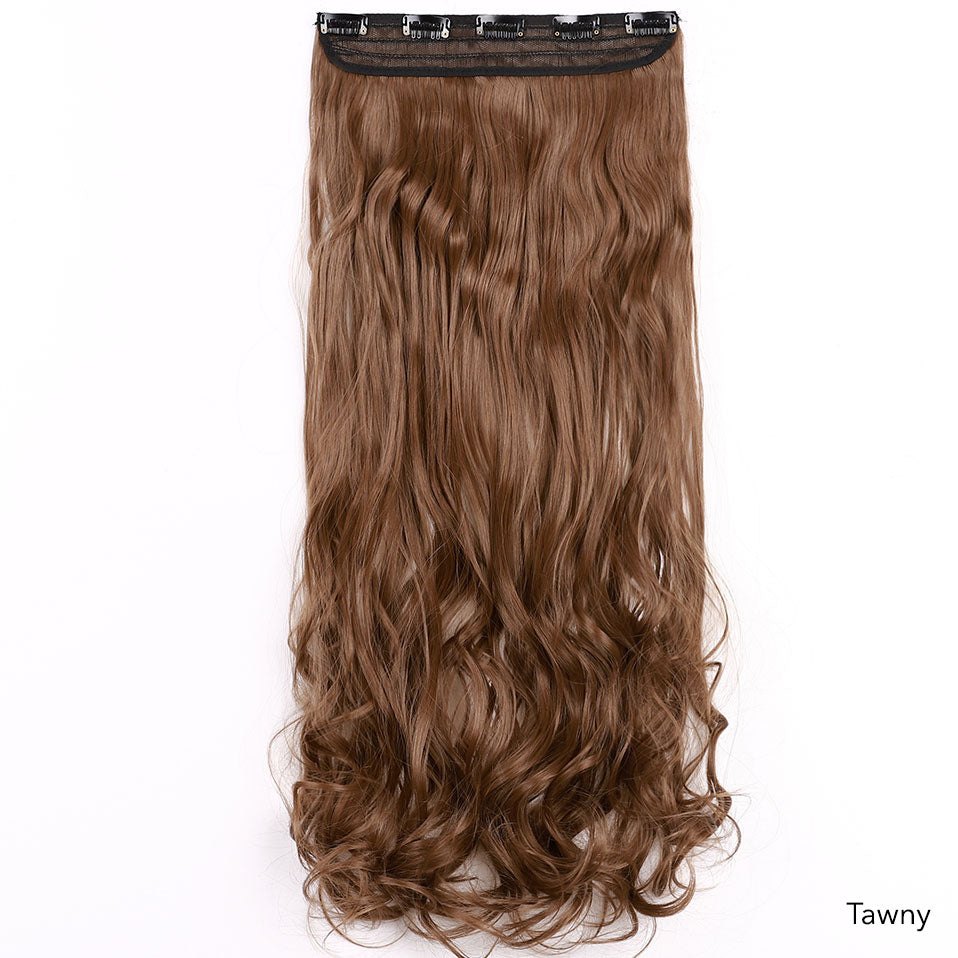 1 Strip Premium Fiber Clip In Hair (Wavy) 24"