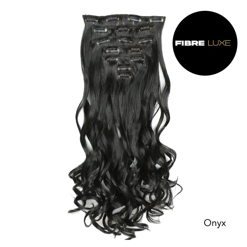 6 Piece Clip In Fiber Luxe Hair 24"